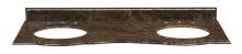 ELK Home S-WARWICK-60DE - Warwick 61-inch Stone Top in Dark Emperador Granite (Double Sink)