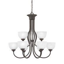 ELK Home SL801663 - Thomas - Tahoe 30'' Wide 9-Light Chandelier - Painted Bronze