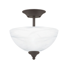 ELK Home SL861463 - Thomas - Tahoe 11.75'' Wide 2-Light Semi Flush Mount - Brown