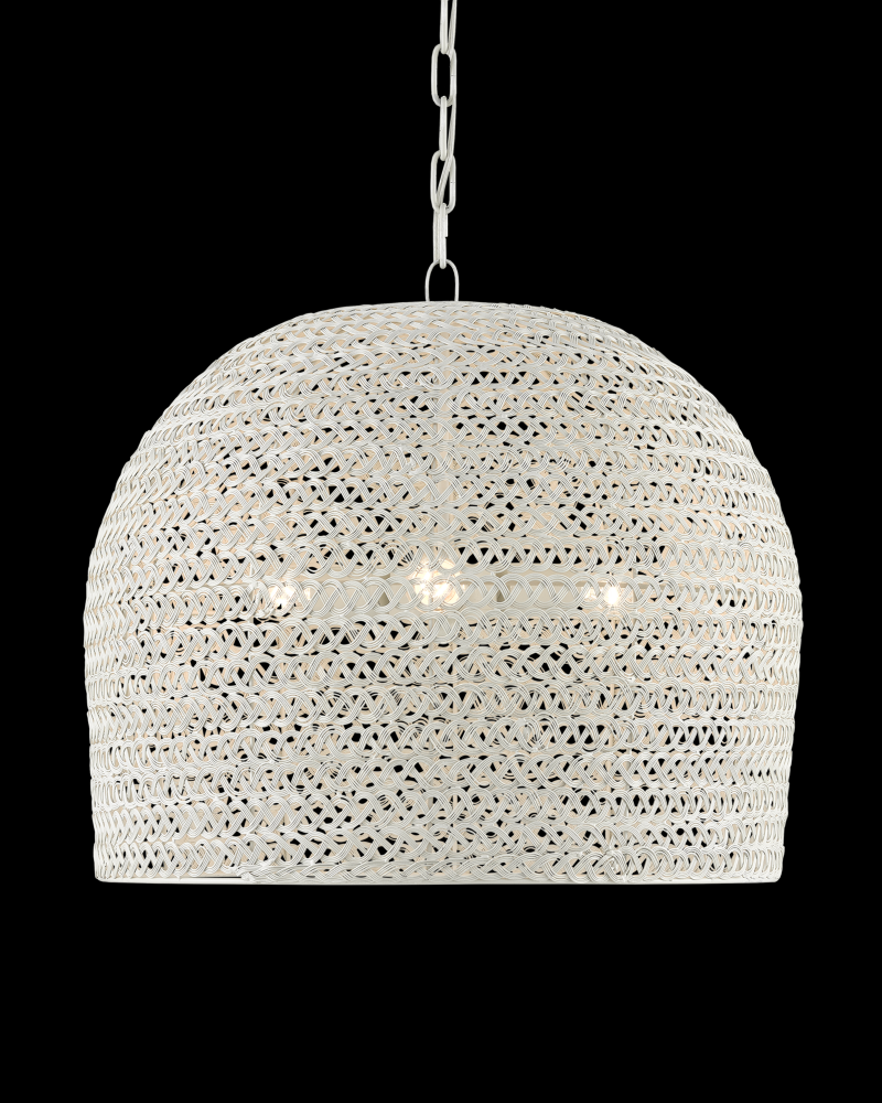 Piero Medium White Chandelier