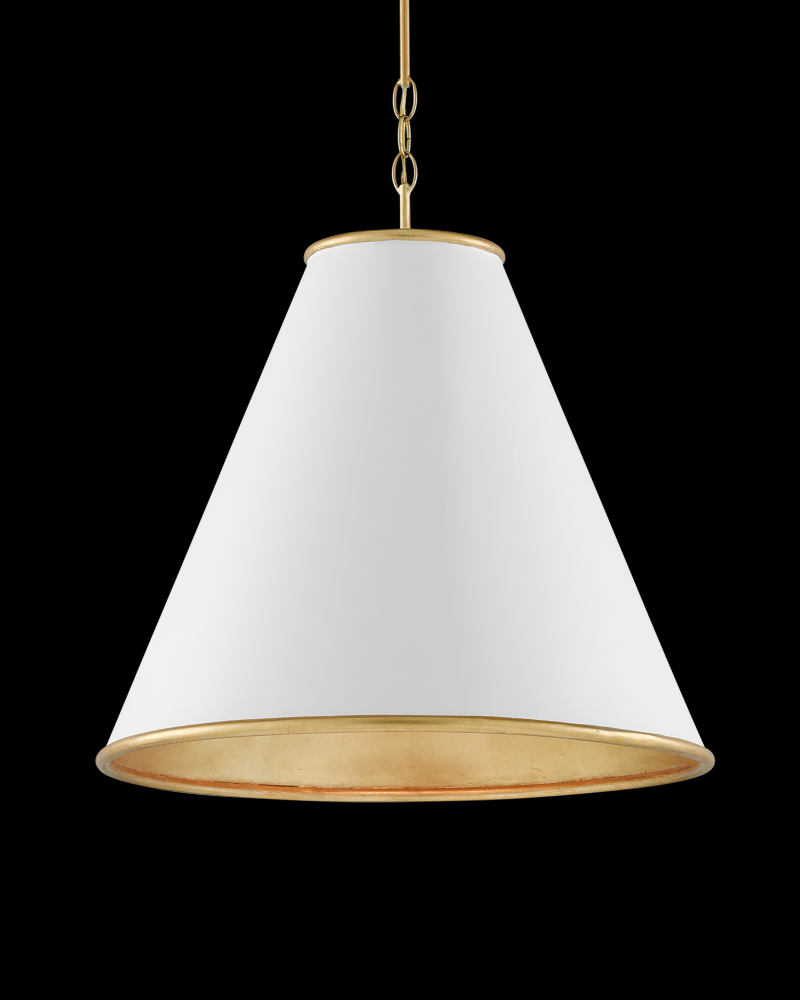 Pierrepont Large White Pendant