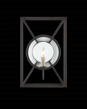 Currey 5119 - Beckmore Black Wall Sconce