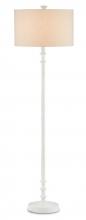 Currey 8000-0106 - Gallo White Floor Lamp