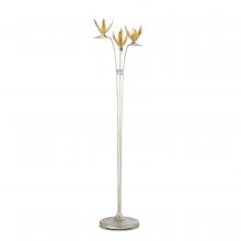 Currey 8000-0130 - Paradiso Gold & Silver Floor Lamp