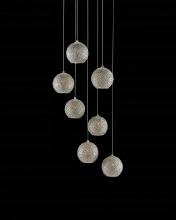 Currey 9000-0683 - Giro 7-Light Round Multi-Drop Pendant